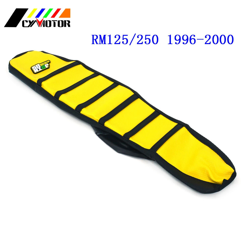 รถจักรยานยนต์หนัง Gripper นุ่มฝาครอบที่นั่งสําหรับ SUZUKI DRZ400 RM85 RM125 RM250 RMZ250 RMZ450 DRZ 
