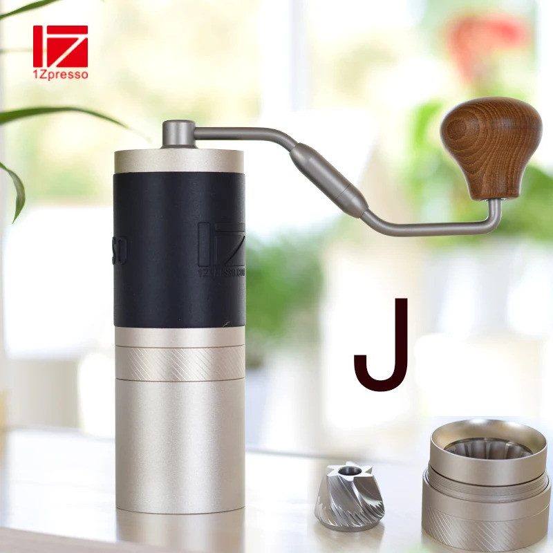 2025 อินเทรนด์ใหม่ 1zpresso J Series เครื่องบดกาแฟแบบแมนนวลแบบพกพาโรงสีกาแฟสแตนเลส 48 มม. 6core Coni