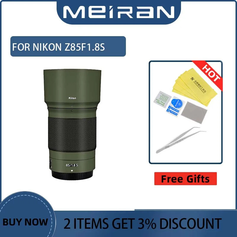 สําหรับ Nikon Z 85 มม.F1.8 S 85 มม.F1.8 85F1.8 เลนส์กล้อง Anti-Scratch Coat Wrap ฟิล์ม Z85 มม./1.8S 