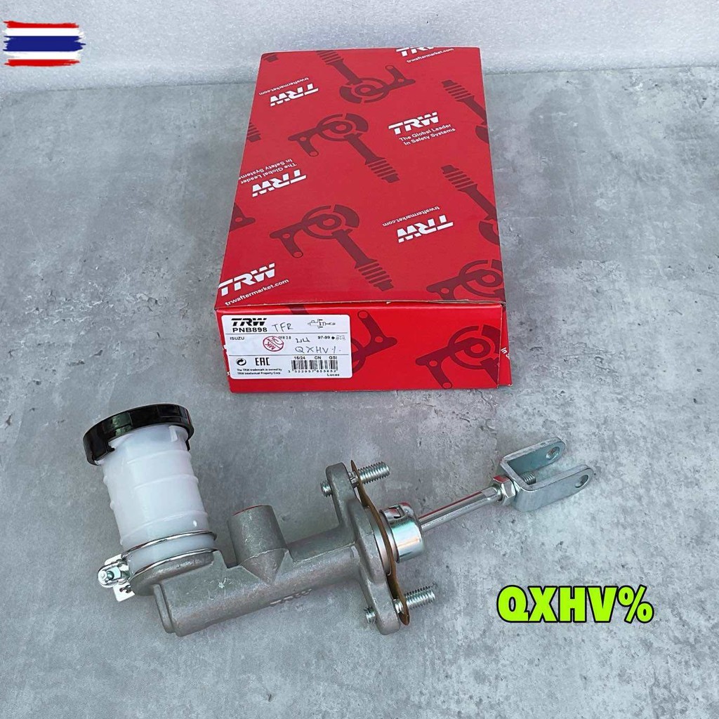 TRW แม่ปั้มคลัชน Isuzu TFR Dragon eye 2.5 2.8 3.0 รูแป็ปใหญ่ M12 | PNB898 8-97940-628-0