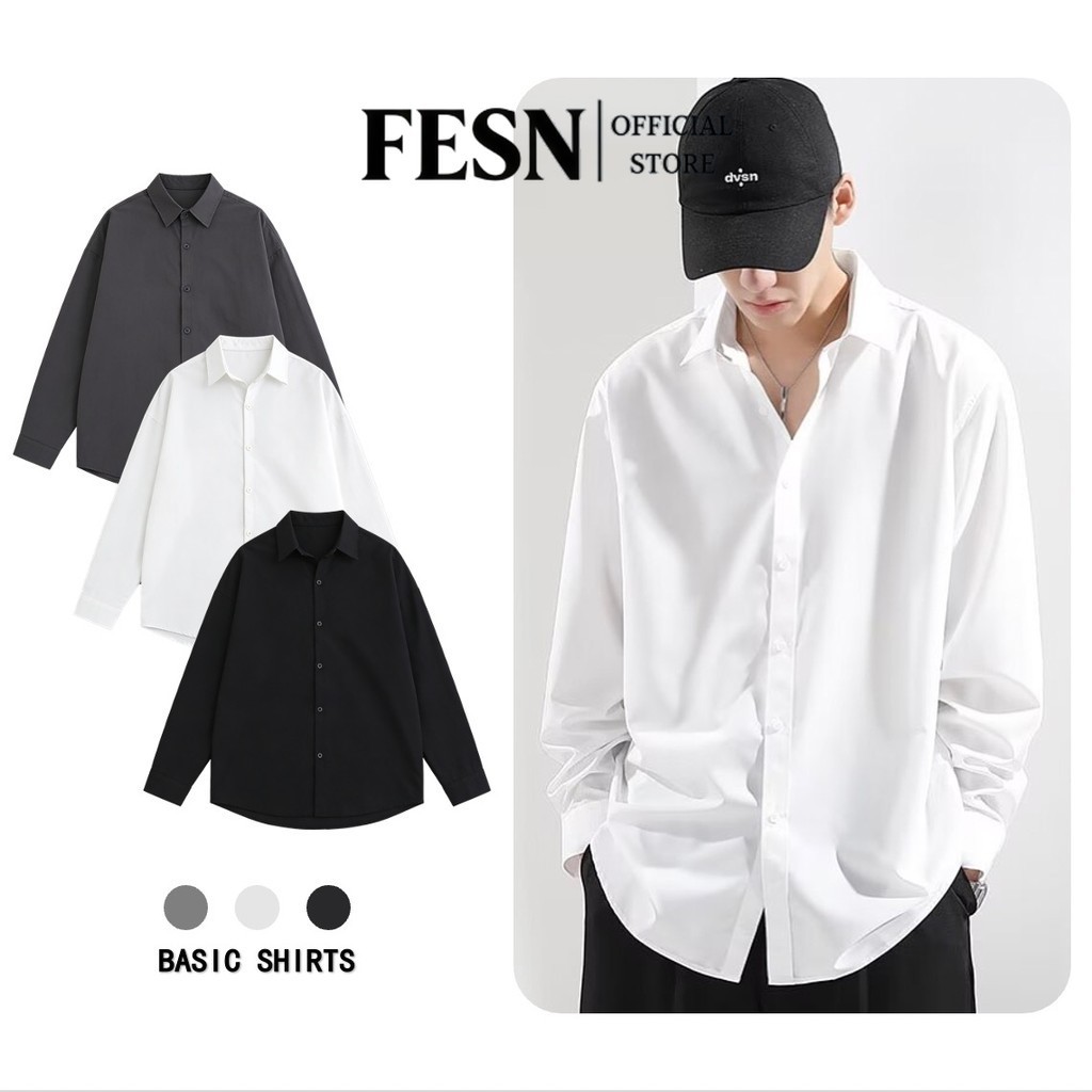 เสื้อเชิ้ตผู้ชายเวอร์ชั่นเกาหลีของเทรนด์เสื้อเชิ้ตผู้ชายฤดูร้อนสบายๆธุรกิจเสื้อผู้ชาย