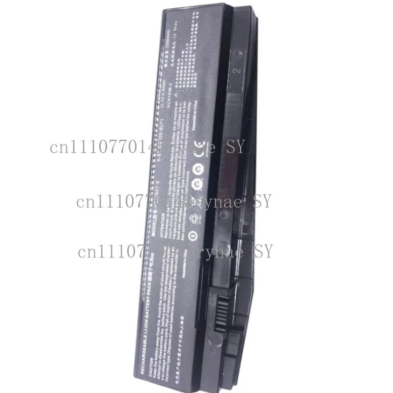 ใหม่ N850BAT-6 แบตเตอรี่แล็ปท็อปสําหรับ Clevo N850 N850HC N850HJ N870HC N870HJ1 N870HK1 N850HJ1 N850