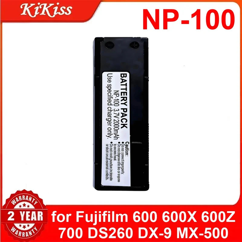 แบตเตอรี่กล้อง NP-100 สําหรับ Fujifilm 600 600X 600Z 700 DS260 DX-9 MX-500 แบตเตอรี่ที่มีประสิทธิภาพ