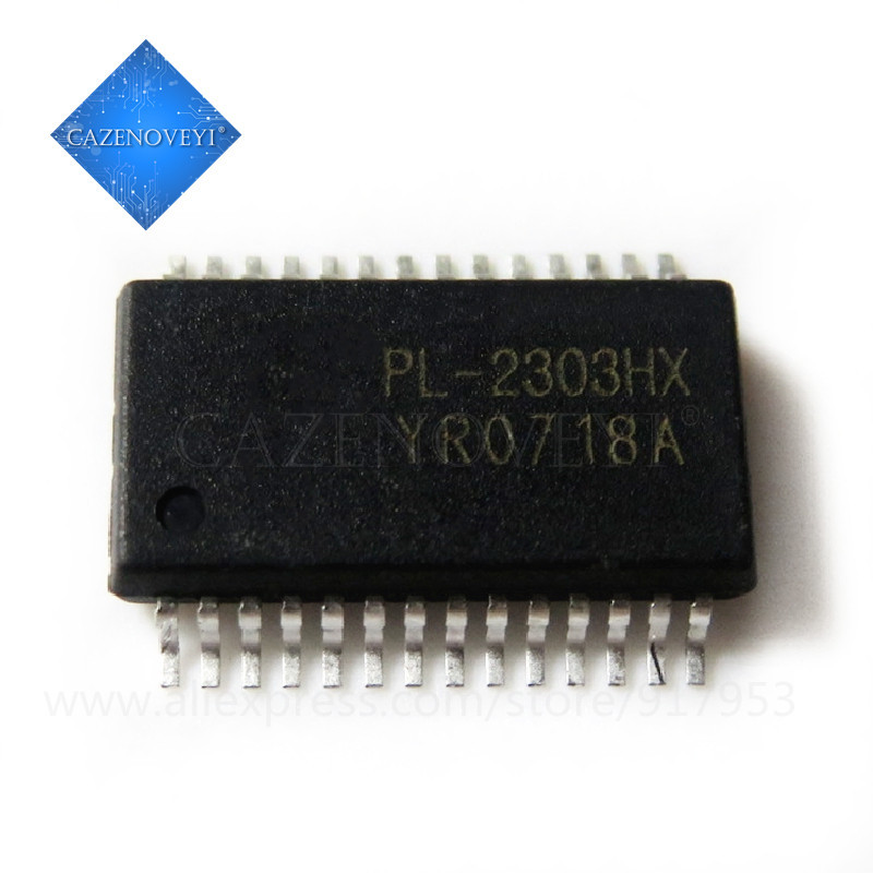 10 ชิ้น PL-2303HX PL-2303 PL2303HX PL2303 SSOP-28 ชิป IC เดิมใหม่