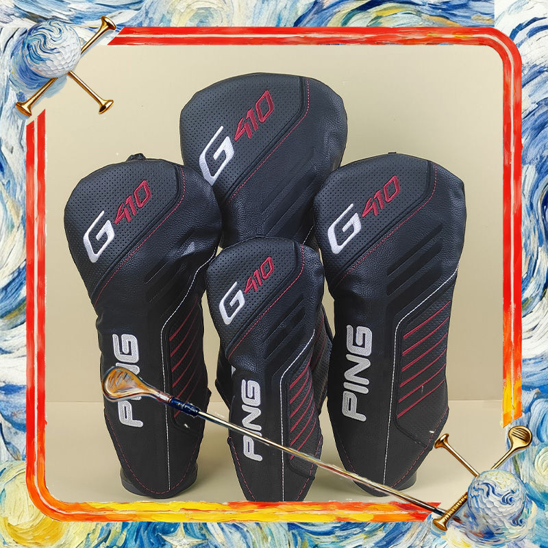 PING G410 Golf Club Headcovers Driver Fairway Woods Hybrid Cover Head Covers Set