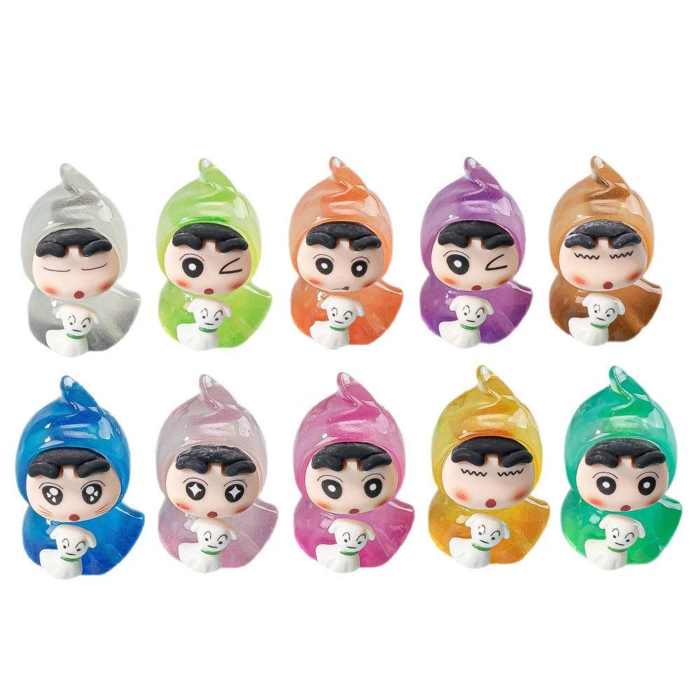 พวงกุญแจ Crayon Shin-Chan เรซิ่น DIY อุปกรณ์ตกแต่ง thumbnail 6