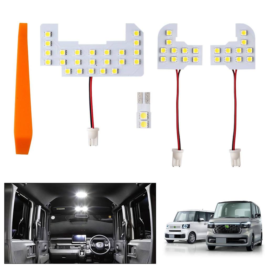 สําหรับ HONDA NBOX JF5 JF6 N-BOX Led Cabin อ่านโคมไฟภายในโดมแผนที่ไฟ LED โคมไฟเพดานอัพเกรดโคมไฟ