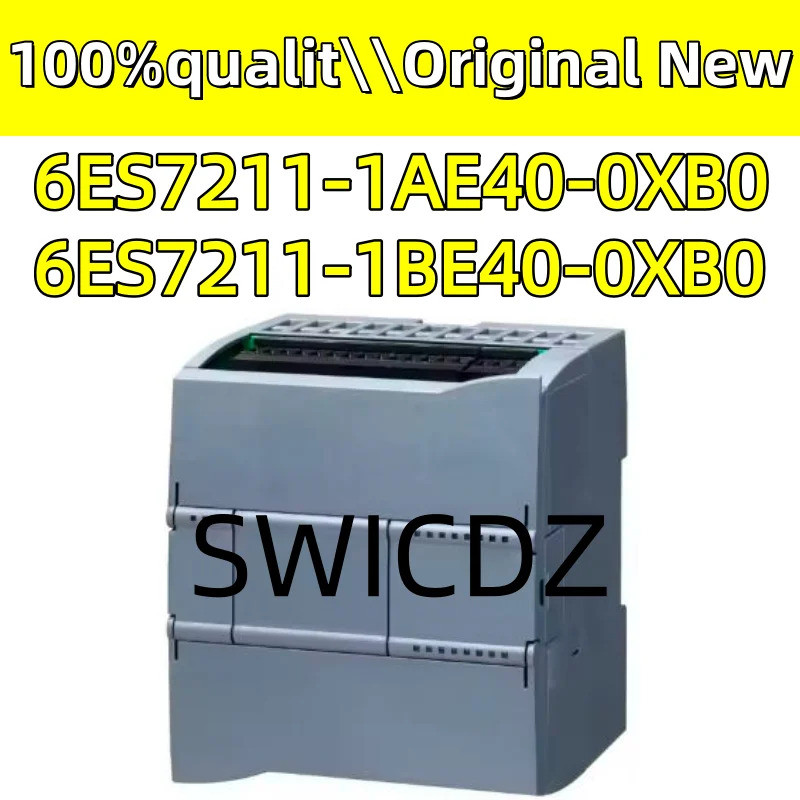 100% ใหม่ PLC S7-1200 CPU 1211C 6ES7211-1AE40-0XB0 6ES7211-1BE40-0XB0