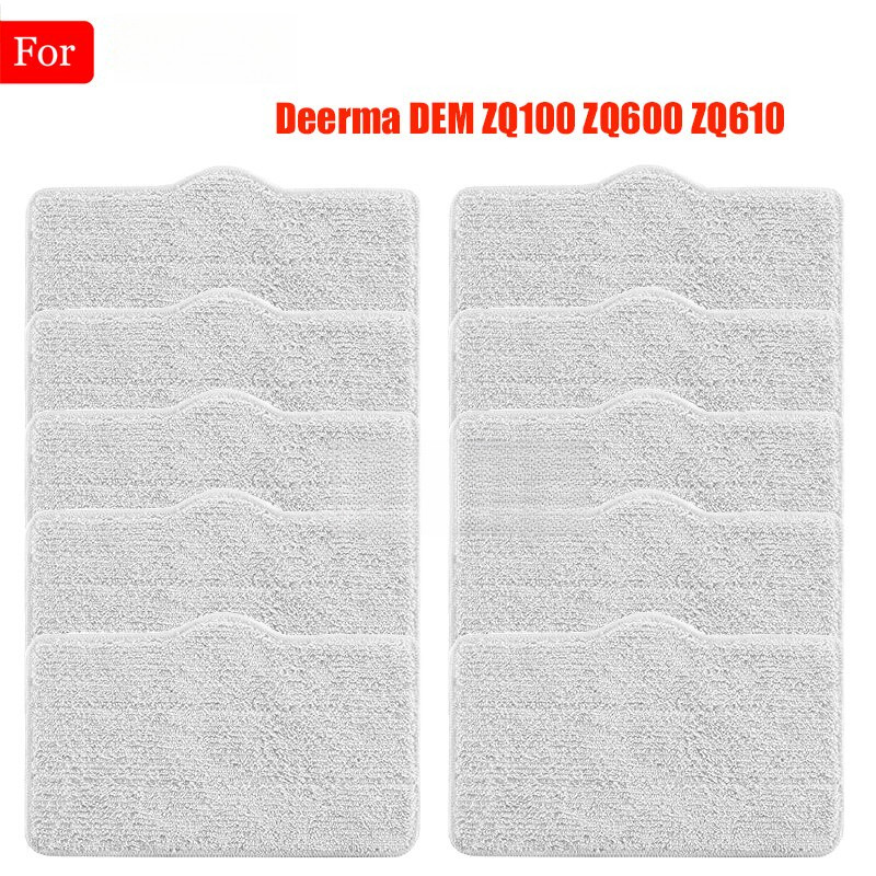 ใหม่ Deerma Dem ZQ100 ZQ600 ZQ610 ผ้าม็อบถูพื้น แบบเปลี่ยน อุปกรณ์เสริม สําหรับเครื่องดูดฝุ่น Deerma