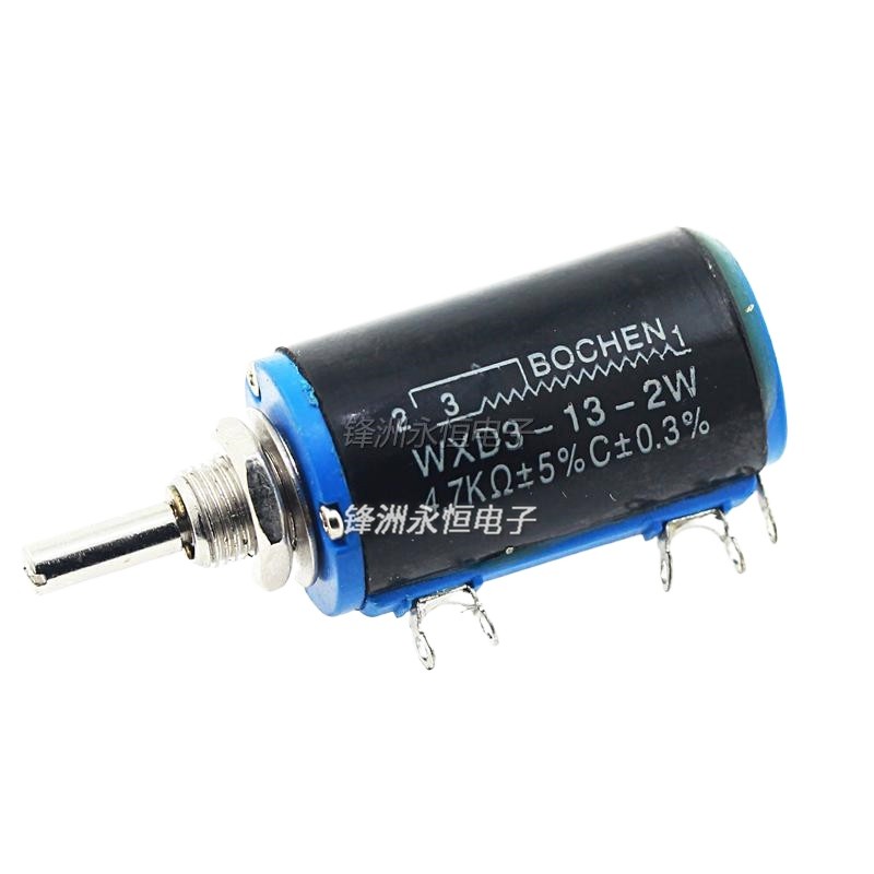 1pcs WXD3-13-2W Precision Multi-Circle Potentiometer 100R/200R/220R/470R/680R/6.8K/33K