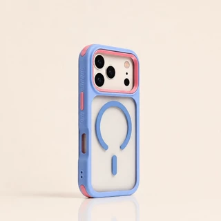หรูหรา 3in1 เคสโทรศัพท์แม่เหล็กสําหรับ iPhone 17Pro 17 Air 13 Pro Max 14 15 16 Plus Anti-Slip กันกระแทกเกราะใส PC TPU ใสฝาครอบ