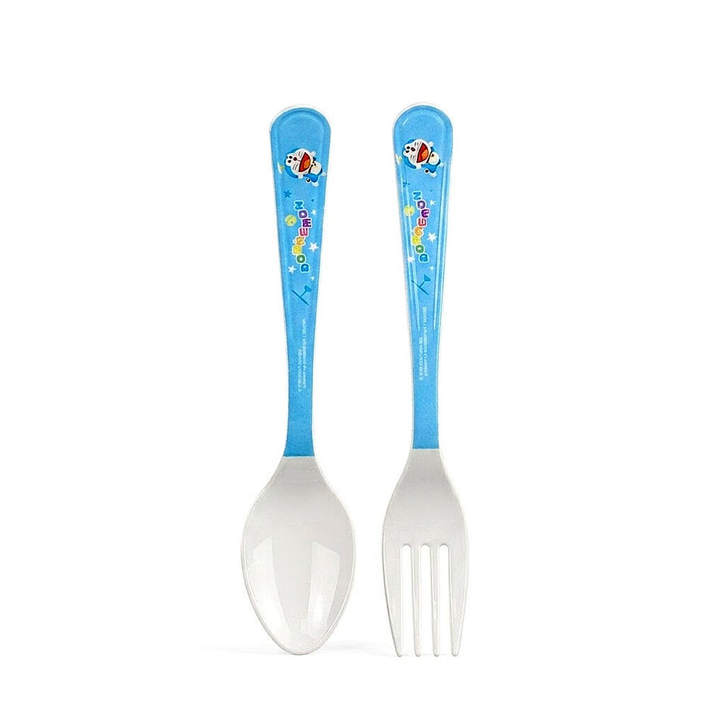 Flowerware ช้อนส้อมเด็ก 6.2,7.3 นิ้ว เมลามีน ลายลิขสิทธิ์แท้ มิกกี้ หมีพูห์ สติทซ์ คิตตี้ Toy story โดราเอมอน Superware รูปที่ 2