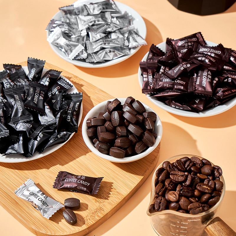Meanda Coffee Candy Coffee Beans Coffee Candy Tike Chewable Candy ร้านเรือธงอย่างเป็นทางการของแท้ Go