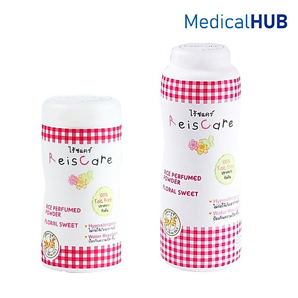 ReisCare Floral Sweet แป้งไร้ซแคร์ แป้งเด็ก เด็กทารก ฟลอรัล สวีท ขนาด 40 กรัม 17403 / 130 กรัม 17404