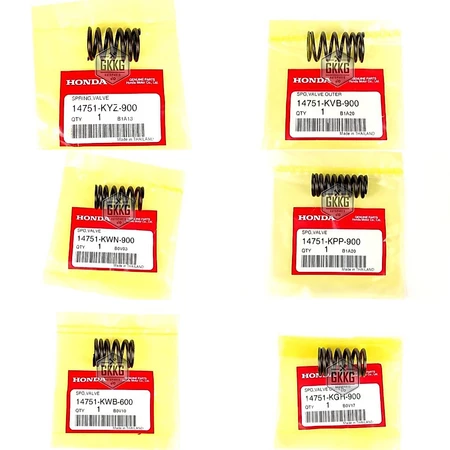 สปริงวาล์วตัวนอก แท้ศูนย์ HONDA CLICK SCOPY-i W110i DREAM110i W125i CLICK125i PCX150 SONIC CBR150 (ราคาขายเป็นตัว)