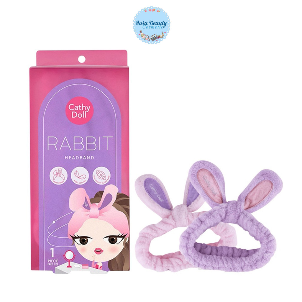 Cathy Doll Rabbit Headband ที่คาดผมผ้าดีไซน์หูกระต่าย