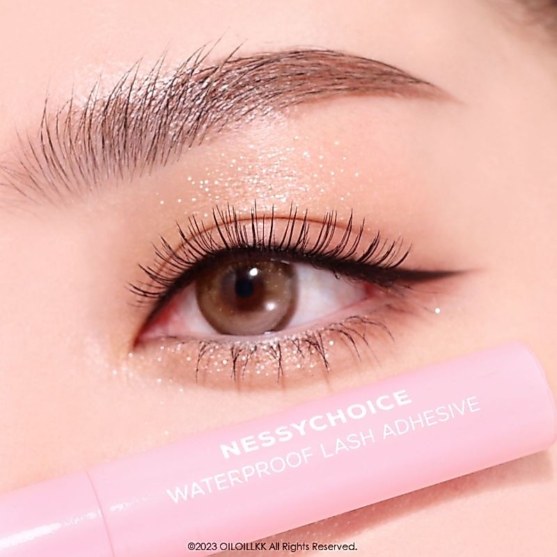 Nessychoice waterproof lash adhesive with lash applicator