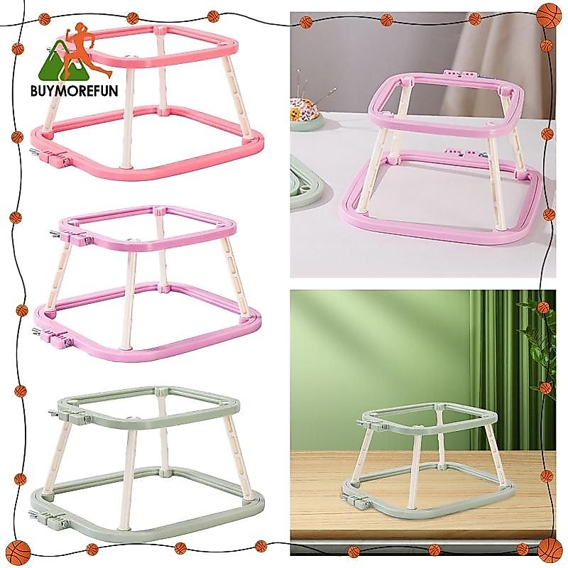 [ซื้อเพิ่มเติมสนุก] เย็บปักถักร้อยกรอบ Lap Stand Reusable Lap Stand Hoop เย็บปักถักร้อย Combo Hands