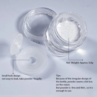 【Local】โลหะเล็บ Glitter Powder Super Bright Gold Mirrors Pigment ฝุ่นสําหรับเจลเล็บตกแต่งคริสต์มาส