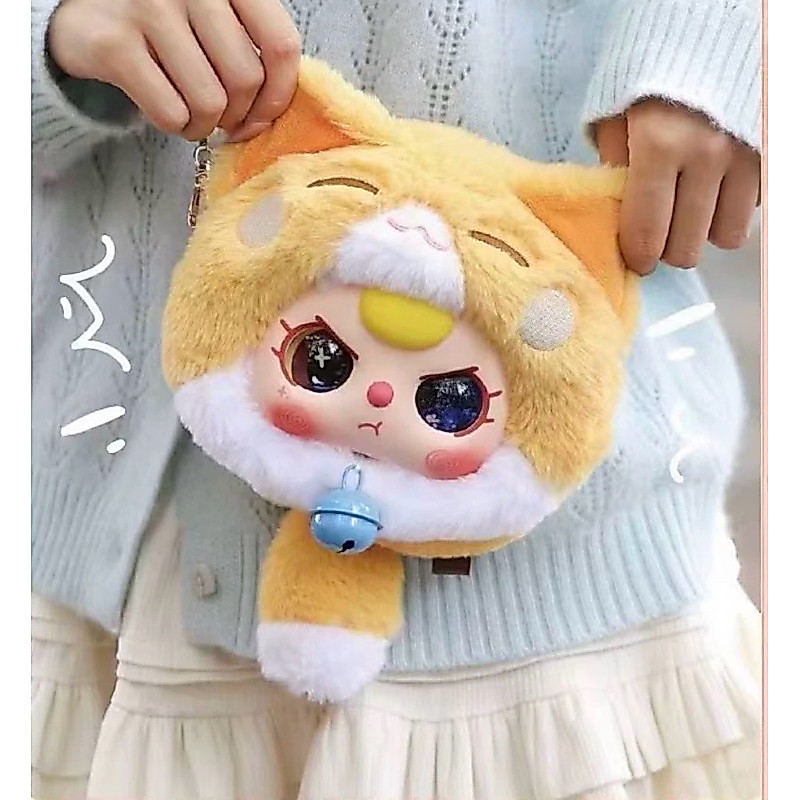 （พร้อมส่งในไทย） Baby Three Lucky Cat เบบี้ทรีแมวนำโชค มาแล้วจ้า น้องมีซิปด้วยนะคะ ของแท้ล้าน%