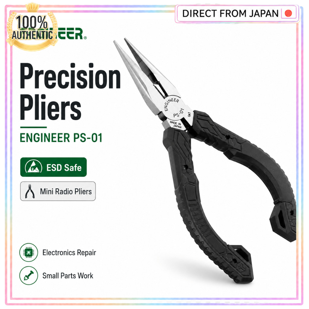 ENGINEER PS-01 ESD Miniature Radio Pliers Precision Repair Tool