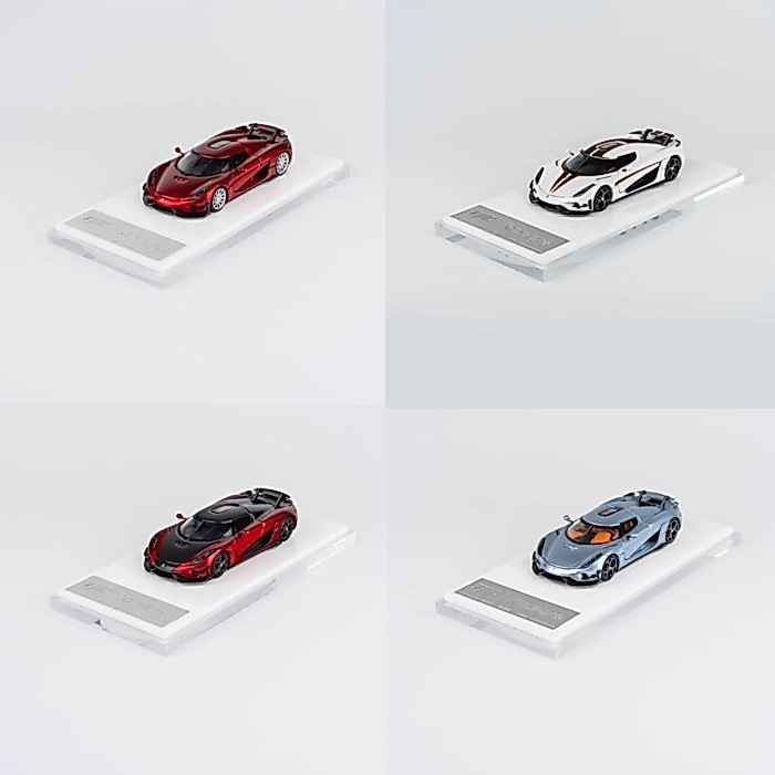 TPC 1: 64 Koeniseg Regera โมเดลรถจําลองโลหะผสม