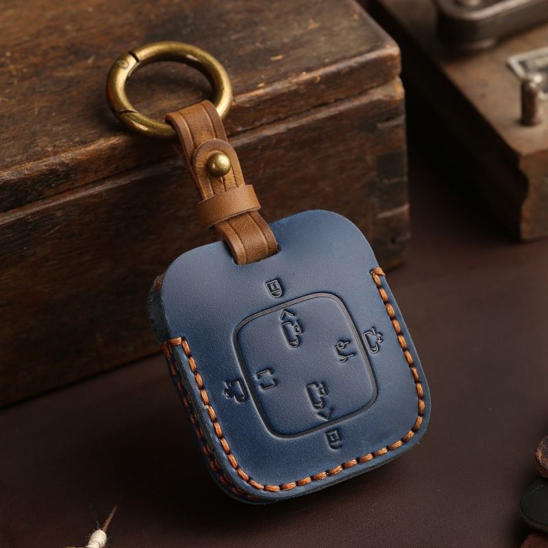 Pure Handmade 2026 Krypton 7X Krypton 001 หนังแท้ 009 Krypton X zeekr Cowhide Key Cover 007