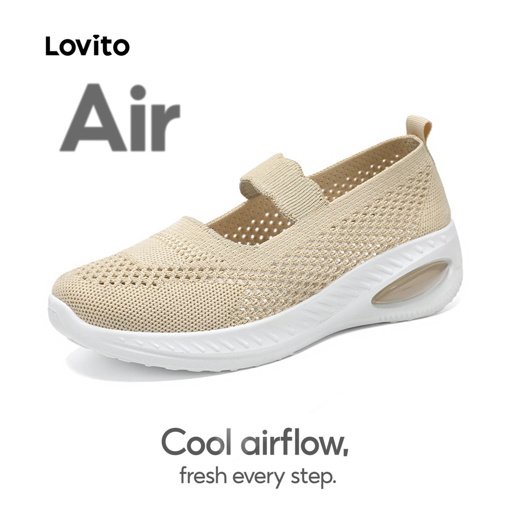 Lovito รองเท้าสนีกเกอร์ลำลองสำหรับผู้หญิง LFAS2050