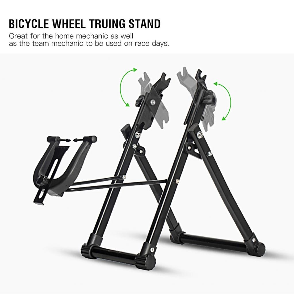 Lixada Bike Wheel Treing Stand Aluminium alloy พับเก็บได้สำหรับขนาดยาง 16-29in whee rack เครื่องมือบ