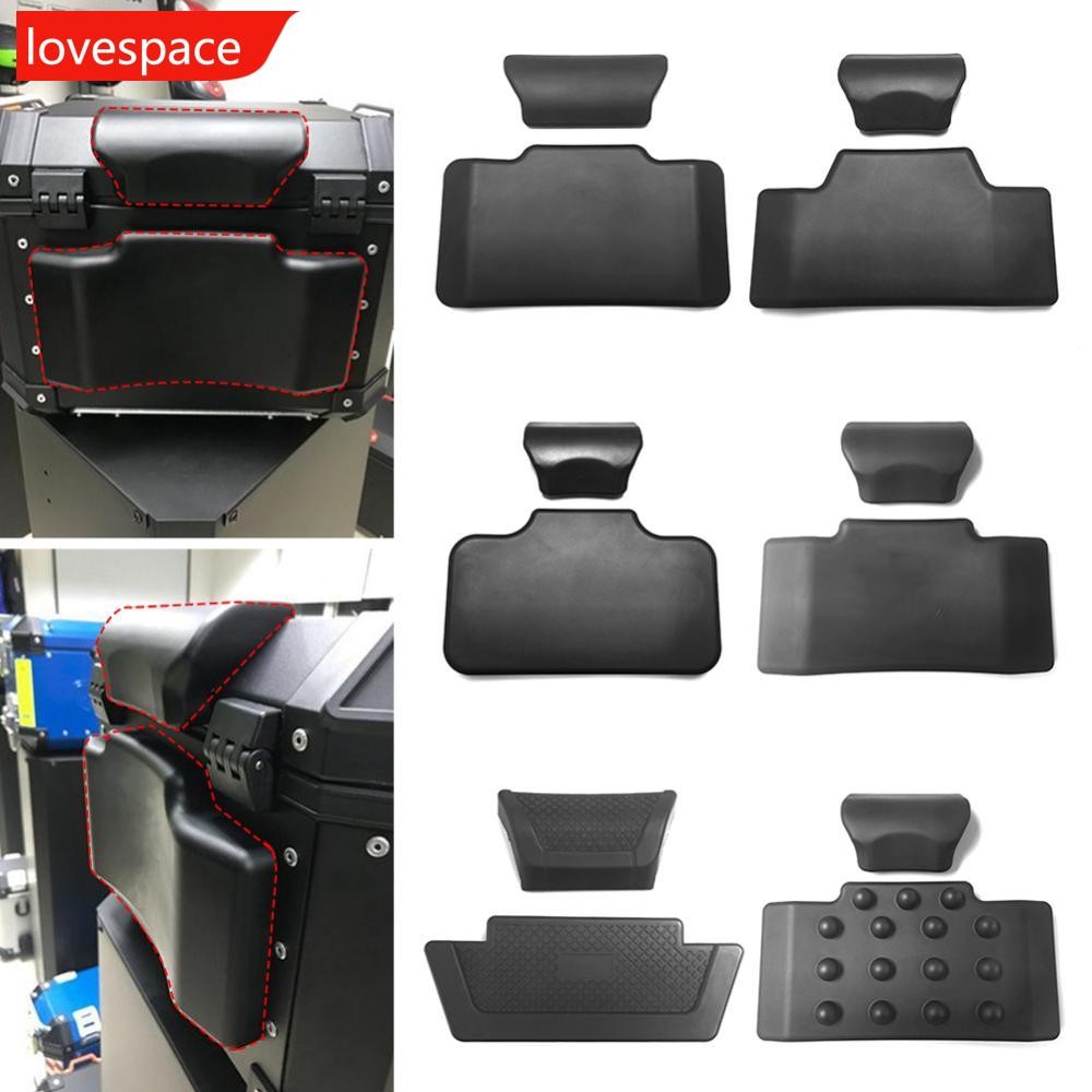 LOVESPACE Universal Self-กาวรถจักรยานยนต์ผู้โดยสารพนักพิงBack PadกันกระแทกMotoด้านหลังTop Caseกล่องก