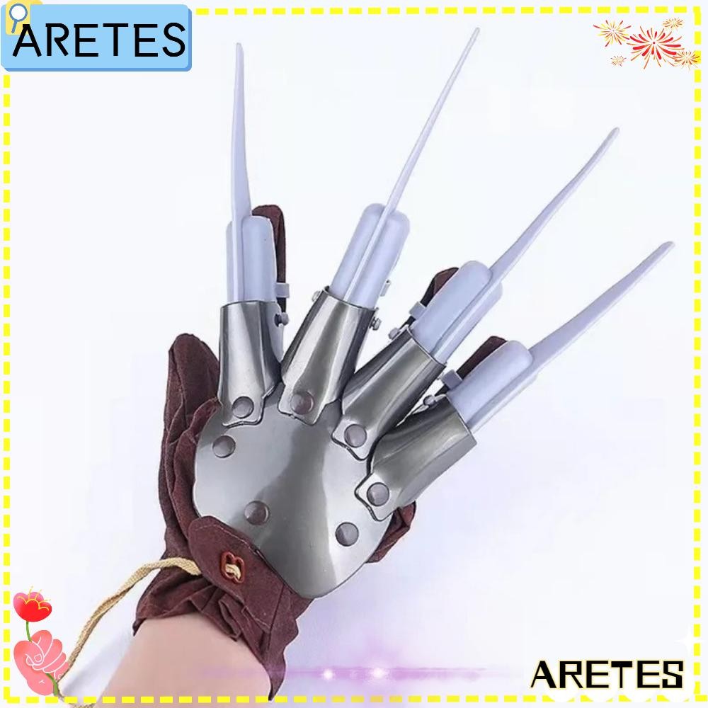 ARETS Wolverine Ghost Claw, Claws Cosplay ถุงมือตลก Freddy ถุงมือ, ถุงมือนักฆ่า Freddy Krueger ถุงมื