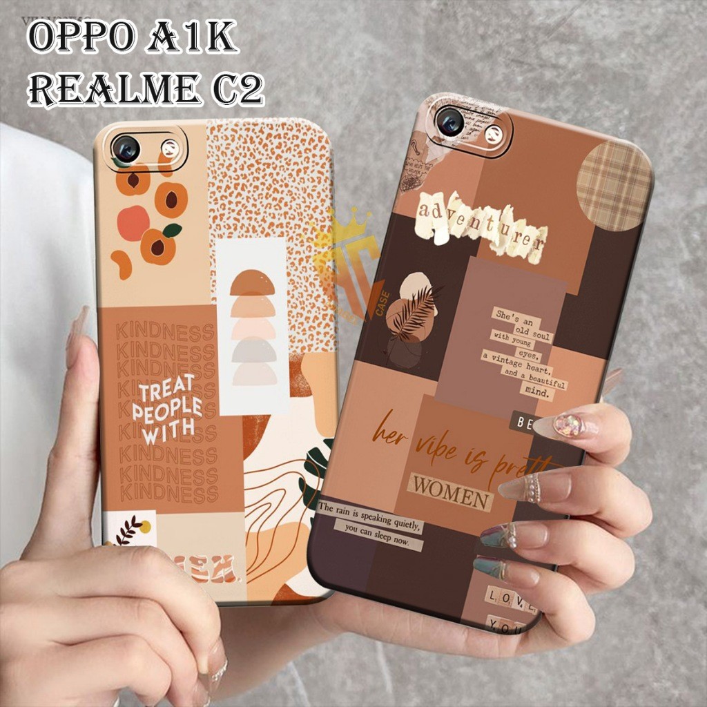 OPPO A1K / REALME C2 / C1 / OPPO A3S Case SOFTCASE ตัวป้องกันกล้อง - Softcase Hp. OPPO A1K/REALME C2