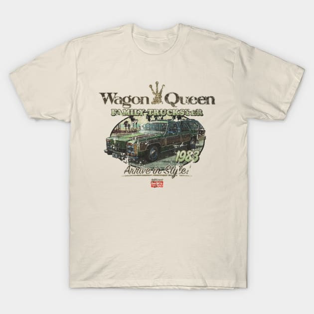 เสื้อยืด Vintage Wagon Queen Family Truckster - Vintage T-Shirt แท้ Cotton 100% แห้งเร็ว y2k