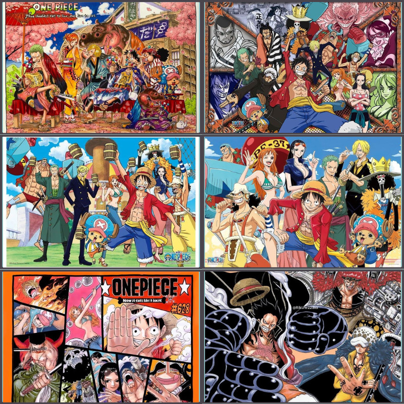 📣พร้อมส่ง📣【One Piece】jigsaw puzzle จิ๊กซอว์ 1000 ชิ้น ชิ้นของเด็ก  จิ๊กซอว์ไม้ 1000 ชิ้น จิ๊กซอว์ 1000 ชิ้นสำหรับผู้ใหญ่ จิ๊กซอ จิ๊กซอว์ 500 ชิ้น🧩8301 จิ๊กซอว์ 1000 ชิ้น สำหรับ ผู้ใหญ่ ตัวต่อจิ๊กซอว์ จิ๊กซอว์ การ์ตูน