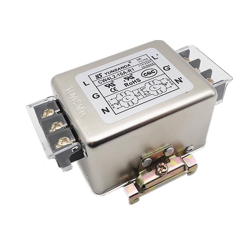 YUNSANDA Rail Terminal Block Power Filter CW4L2-10A-R1 S 005 CW4L2-20A-R4.6