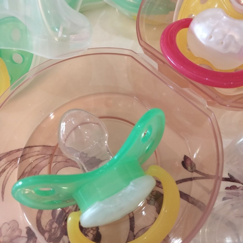 ChuChu ChuChu ทารกแรกเกิด Pacifier ตุลาคมนุ่ม Anti-colic Bionic นมแม่ ChuChu ทารกแรกเกิด Pacifier ตุ