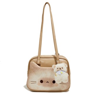 กระเป๋าเป้แมว ขนมปัง น่ารัก ✨ ใส่ได้ทั้งทำงานและเรียน ใหม่ปี…