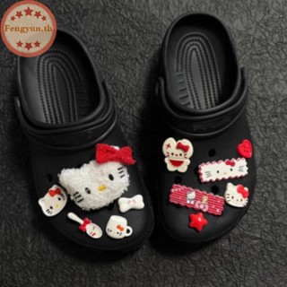 FENGYUN Series รองเท้า Charms สําหรับ Clogs รองเท้าแตะตกแต่ง…
