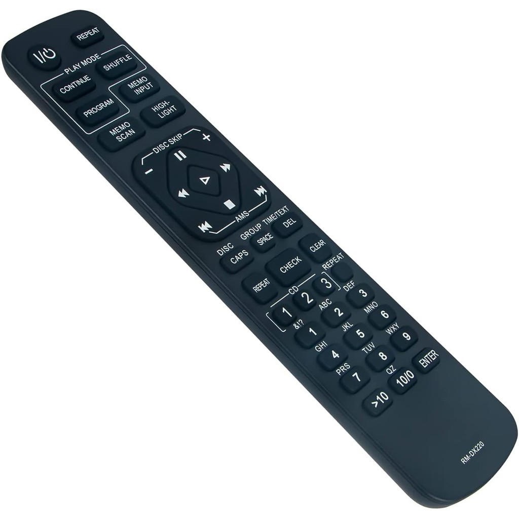 Allimity RM-DX220 เปลี่ยนรีโมทคอนโทรลสําหรับ Sony DVD Player CDP-CX235 CDP-CX681 CD-PX200 CD-PX205 C