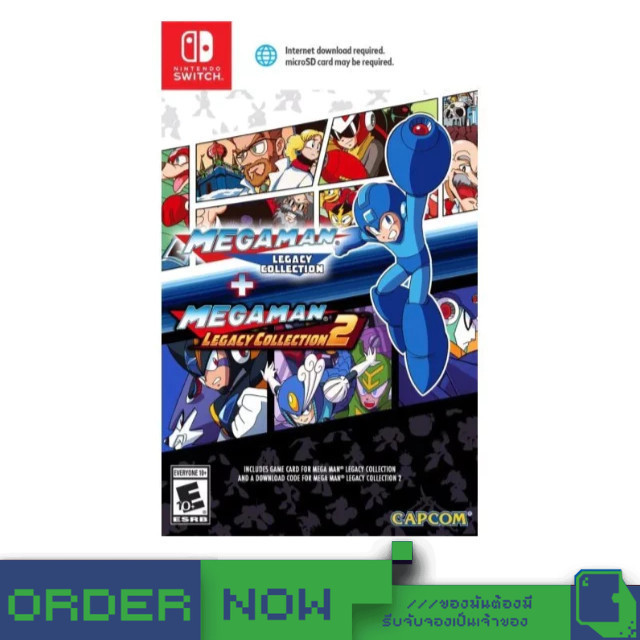 Nintendo Switch™ เกม NSW Mega Man Legacy Collection + Mega Man Legacy Collection 2  [bY ClaSsIC GaME]