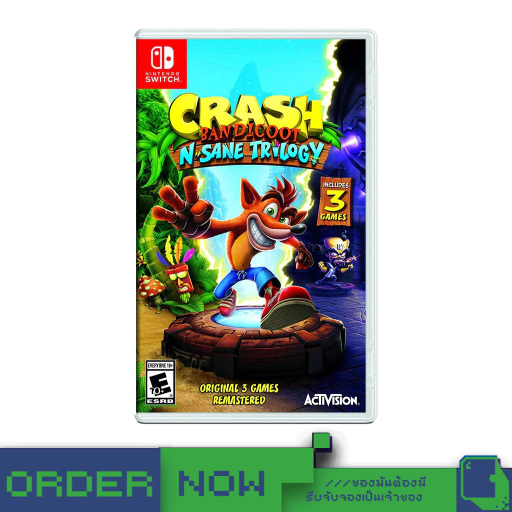 Nintendo Switch™ เกม NSW Crash Bandicoot N. Sane Trilogy  [bY ClaSsIC GaME]