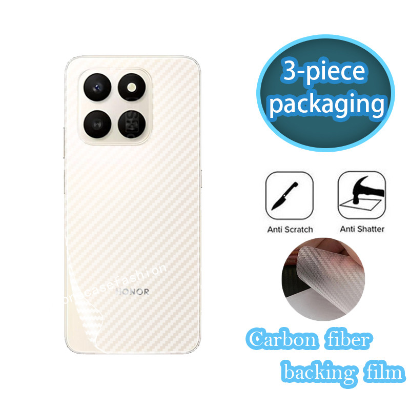 ฟิล์มคาร์บอนไฟเบอร์ด้านหลังสําหรับ Honor X7d Honor 400 สมาร์ท 4G 5G Honor400Smart HonorX7d Protector