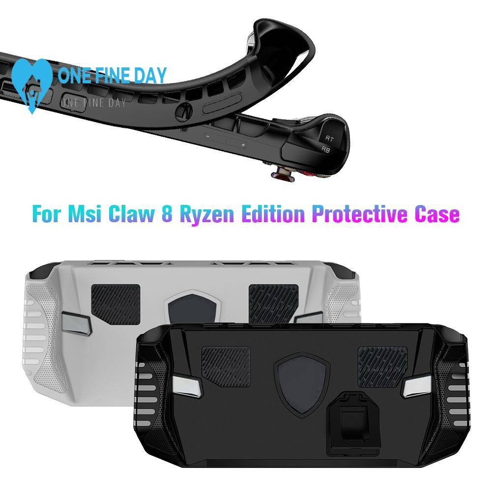 สําหรับ Msi Claw A1m Claw 8 A1+ 2025 คอนโซลมือถือกรณีกันกระแทกเกม Kickstand Soft Shell Y0a4