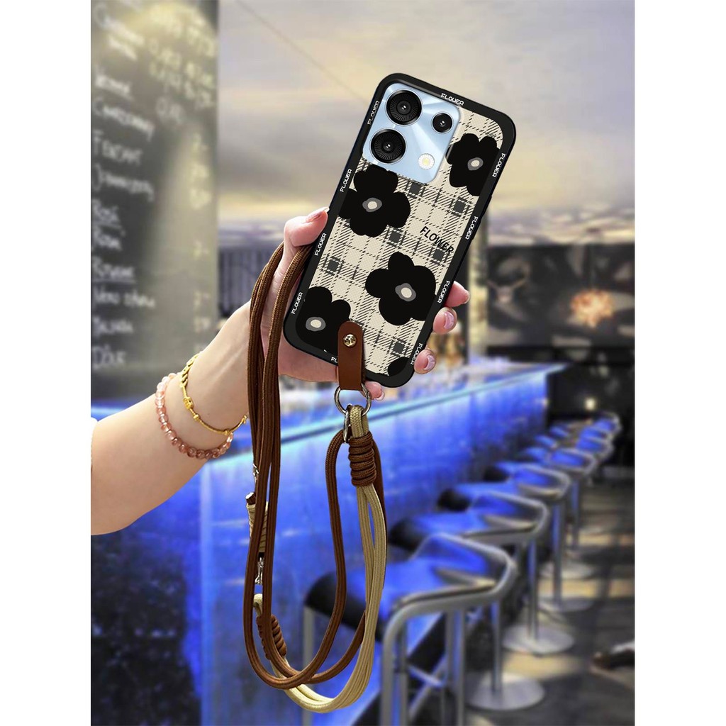 ป้องกันฝุ่น Lanyard เคสโทรศัพท์สําหรับ UMIDIGI G9 5G/G9C/G9T/G9A/Note90/90C/90A การ์ตูนสร้อยคอ Dirt-