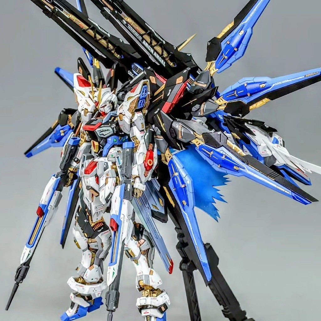 ทารกแรกเกิด Freedom HG Strike Freedom MG Mecha รุ่น Red Heresy Unicorn Assembly Freedom Warrior กันด