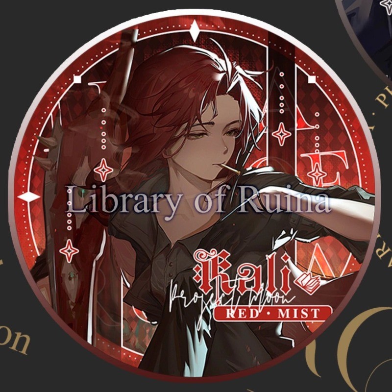 เข็มกลัด_LIBRARY_OF_RUINA_GEBURAH สร้างสรรค์เอง ของขวัญประณีตจากโลหะ สำหรับAngelicaและRoland