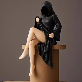 12 ซม.Ghost Girl คอสเพลย์ฮาโลวีน Action Figure รุ่น Q ตุ๊กตาของขวัญเด็กตกแต่งรถเครื่องประดับของเล่นคอลเลกชันตกแต่งบ้านประติมากรรมน่ารักMLML
