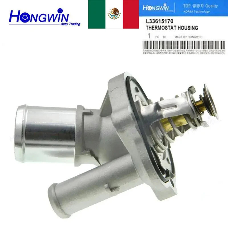 ล33615170 อลูมิเนียมเทอร์โมสําหรับ Mazda 3 6 CX-7 Ford EcoSport 1.8 2.0 2.3 L33-615-170 L32715170 ZZ