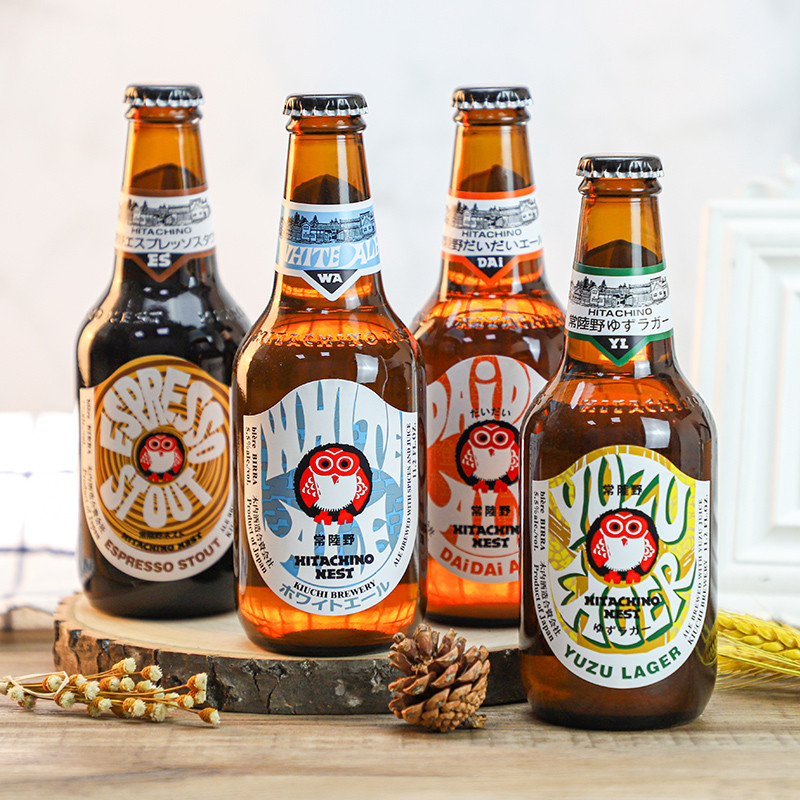 นําเข้าจากญี่ปุ่น Changlu Wild Owl IPA Craft Brewed Beer Wheat White Beer Coffee Shitao Black Beer