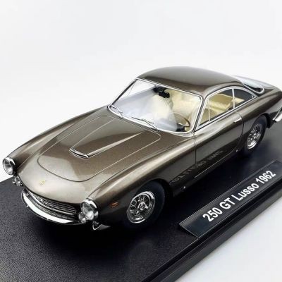 KK Scale 1/18 Ferrari 250 GT Lusso 1962 โมเดลรถอัลลอยไม่สามารถเปิดประตูได้